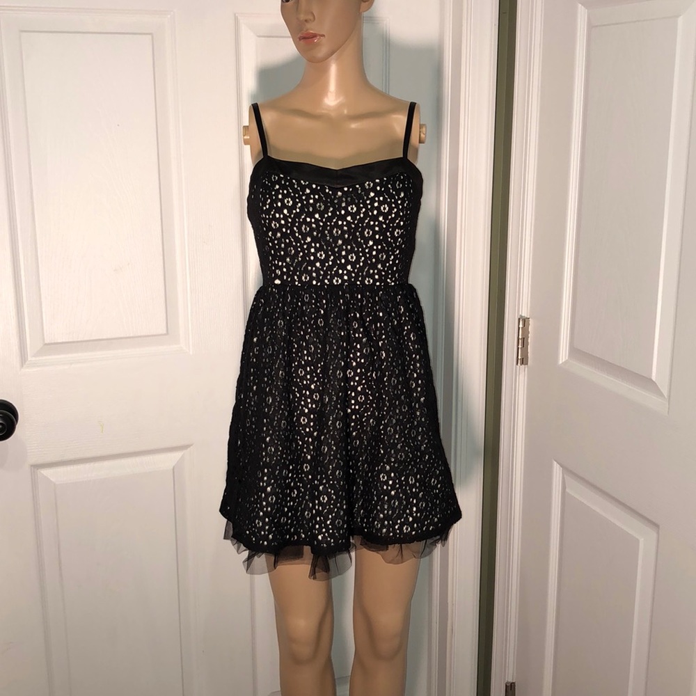 xxi Black & Ivory Dress L